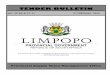TENDER BULLETIN › lim_admin_trea › pages › sites... · 2016-03-29 · LIMPOPO PROVINCIAL TENDER BULLETIN NO. 39/2014/15 FY, 27 FEBRUARY 2015 NOT FOR SALE Page 3 REPORT FRAUDULENT