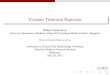 Dynamic Treatment Regimens · 2017-12-23 · Dynamic Treatment Regimens (Regimes): What and Why? Dynamic Treatment Regimens Considerpersonalizedmanagement ofchronicdisorders Management