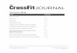 TITLE AUTHOR(S) - CrossFitlibrary.crossfit.com/free/pdf/CFJ_2016_Journal_JanuaryComp2.pdf · Phinney, Volek co-authored “The New Atkins for a New You,” “The Art and Science