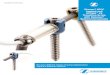 Zimmer DTO Implant and OPTIMA ZS Transition Screw with ... · instruments, and OPTIMA ZS instruments according to the instructions for use described in this brochure. • For further