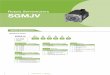 Rotary Servomotors SGMJV · 2012-10-01 · 2 Features Rotary Servomotors Application Examples 2Medium inertia 2Instantaneous peak torque (350% of rated torque) 2Mounted high-resolution