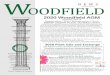 WOODFIELD N E W S · We welcome your observations, suggestions and concerns about Woodfield’s urban forest. We work with the City’s Urban Forestry Department to ensure the continued