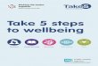 Take 5 steps to wellbeing - Making Life Better Together€¦ · Take 5 steps to wellbeing branding guidelines 56 Take 5 leaflets, posters and wallet ... Foreword Belfast Strategic
