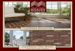Tumbled BrickTile - Marion Ceramics · Tumbled Vee Brick including corners and face brick with white or black coatings on each of our basic body colors. This expands the design opportu-nites