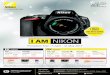 With purchase of Nikon DSLR school.nikon.com.sg I AM NIKON€¦ · Nikon Professional Camera Bag 16GB SD CARD 20L Dry Cabinet (worth $119) FORMAT FREE GIFTS D3400* 24.2 MEGAPIXELS