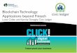 Blockchain Technool gy : Applications beyond Fintech › images › 2017presentations › L… · Applications beyond Fintech Lucas Cullen and Katrina Donaghy, Civic Ledger. LUCAS