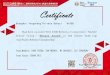 Certificate - BDS Chinavex.bds-tech.com/zhonghuyx_admin/upload/file/... · Certificate . Da Foduan Primary School of Chongqing Nan’an District 17050B Had been awarded VEX EDR Robotics