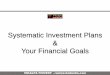 Systematic Investment Plans Your Financial Goalsvikalpafinvest.com/downloads/Vikalpa Finvest Systematic Investmen… · Investment 360000 Value 348896 CAGR-2.02% *Average Return of