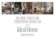 PowerPoint Presentation · SHOPPING EDITOR, IDEALHOME.CO.UK . WOODLAND RETREAT 'Inspired by woodland walks and country creatures' Matalan George Home Crown Blue Mist PANTONE 16-4421