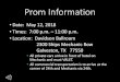 SFHS PROM DRESS CODE - Schoolwires€¦ · TICKETS: •Prom tickets will go on sale: •April 23 - 27, 2018 during both lunches for $70.00 each. •April 31 –May 5, 2018 during