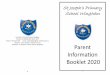 St Joseph’s Primary School Wingham · 2 Foreword: Welcome to the St Joseph’s atholic Primary School community here at Wingham. Our school is a family-like place where our whole