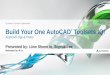 GCSO FY17 Build Your AutoCAD IQ! · Created when a .dwg file is manually saved and will be an exact copy of the .dwg file prior to last save Saved in the same location as the .dwg