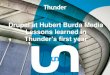 Drupal at Hubert Burda Media Lessons learned in · Thunder’s first year. PAGE 2 PART I. ... missing in the Drupal Community •Initiated and funded by Hubert Burda Media. ... PAGE