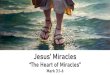 Jesus’ Miracles - Amazon S3 · 2019-10-06 · Jesus’ Miracles “The Heart of Miracles” Mark 3:1-6 “Eddy” Jesus’ Miracles “The Heart of Miracles” Mark 3:1-6 ^Another
