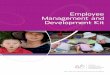 Employee Management and Development Kit · early learning sector in building its capacity by supporting employee performance and professional development through performance evaluation