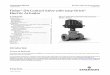 Fisher D4 Control Valve with easy-Drive Electric Actuator...D4 Valve with easy-Drive Actuator October 2017 3 Description The D4 control valve with easy-Drive electric actuator is a