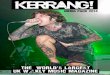 the world’s lArGest UK weeKly mUsic mAGAzine€¦ · Kerrang! perfect for advertisers around film, games, mobile technology and government messages. l Kerrang! is the original multimedia