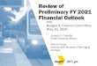 Review of FY 2020 Financial Projections & …...Review of Preliminary FY 2021 Financial Outlook Budget & Finance Committee May 26, 2020 Joseph G. Costello Chief Financial Officer Sherry