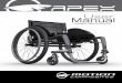 0070380B-00-v7-APEX USER MANUAL-ENGLISH User Manual · of options and accessories, rest solely with the wheelchair user and the health care professional adviser. Choosing the best