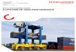 Konecranes straddel carrei rs A LIFETIME OF HIGH PERFORMANCE · In 2009, the Belgian multimodal cargo service provider Inter ferry Boats (IfB) chose konecranes straddle carriers for