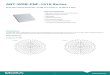 ANT-WDB-PNF-1518 Series · The ANT-PNF-1518 is a lightweight compact dual-band high-gain indoor panel antenna with a gain of up to 18 dBi. A wide operating temperature range of -40