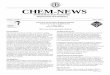 CHEM-NEWS › chemistry › news › CN_v7n1.pdf · Rasmussen are soliciting sponsors and exhibitors. Denley Jacobson is working on local arrangements. ... Synthesis for the 21st