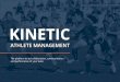 The platform to aid collaboration, communication and ... › image › kinetic-brochure-desktop.pdf · A WINNING FORMULA Kinetic Athlete Management has been developed in collaboration