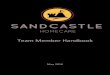 Team Member Handbook - Sandcastle Homecare · Sandcastle Homecare therefore reserves the right to modify, supplement, or rescind any policies or portion of the handbook from time