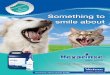 Recommendedyby Dentists Something to smile about · those animals where tooth brushing can be difﬁ cult. In my referral practice, Hexarinse is an essential part of my homecare recommendations