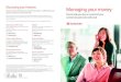 Managing your money - Santander UK · 2018-12-04 · 2 Managing your money Managing your money 3 This brochure gives you useful information on how our current accounts and credit
