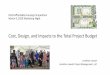 FHLB Affordable Housing Competition March 4, 2020 Workshop ... · FHLB Affordable Housing Competition March 4, 2020 Workshop Night Cost, Design, and Impacts to the Total Project Budget