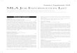 Summer Supplement 2008 MLA J MLA J I L ob InforMAtIon LIst › content › download › 10786 › 235925 › file › jil_e… · unofficial transcript, and recent letters of recommendation