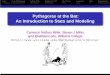 Pythagoras at the Bat: An Introduction to Stats and Modeling...Intro Prob & Modeling Pythag Thm Analysis of ’04 Adv Theory Summary Refs Appendices Pythagoras at the Bat: An Introduction