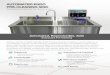 AUTOMATED ENDO PRE-CLEANING SINK · 2018-12-18 · SciCan’s new line of height adjustable Endo Pre-Cleaning Sinks provides a concrete response to ... Sinks are recognized for their