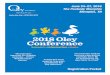 Help along the way › oley.org › resource › resmgr › conference › 2018Regis.pdfKidz Club—New This Year! Kidz Club is designed to provide supervised entertainment for kids