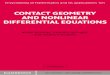 Contact Geometry and Non-linear Differential …...61 H. Groemer Geometric Applications of Fourier Series and Spherical Harmonics 62 H. O. Fattorini Inﬁnite Dimensional Optimization