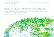 A Case Study from Taiwan - ecove.com · Taiwan as a case study, this white paper recommends energy-from-waste (EfW) technology to solve the waste management crisis in developing countries