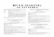 RULE MAKING ACTIVITIES - docs.dos.ny.gov · RULE MAKING ACTIVITIES Each rule making is identified by an I.D. No., which consists of 13 characters. For example, the I.D. No. AAM-01-96-00001-E