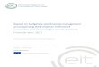 Report on budgetary and financial … on Budgetary...2 Introduction Legal basis Article 93(1) of the European Institute of Innovation and Technology (EIT) Financial Regulation1 stipulates