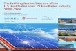 The Evolving Market Structure of the U.S. Residential ... · described PV market structure at a high level based on limited data sets, showing that—among the thousands of U.S. residential