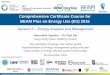 Comprehensive Certificate Course for BEAM Plus on Energy Use … · 2016-12-05 · Organisers: Comprehensive Certificate Course for BEAM Plus on Energy Use (EU) 2016 Honorable Speaker