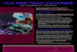 FLU AND TDAP VACCINES › Portals › 1 › Documents › 8200 › ... · This publication informs healthcare providers about the seriousness of flu and pertussis (whooping cough)