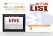 The List MOBILEthepartnerchannel.com/wp-content/uploads/GPUG_TheList... · 2016-04-27 · Budgeting & Forecasting C ALUMO is THE single tool for reporting, budgeting & forecasting
