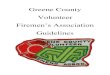 Greene County Volunteer...GREENE COUNTY VOLUNTEER FIREMEN’S ASSOCIATION Rev. 2/12 GUIDELINE COMMITTEES RESPONSIBILITY TO UPDATE, IF NEEDED, THE FOLLOWING GUIDELINES: 1. By-Laws and