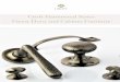 Croft Hammered Series Finest Door and Cabinet Furniturecroft.co.uk/downloads/hammered-series-brochure.pdf · Stylish Door Knobs on face fixed rose, available to use with either a
