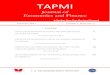 TAPMI › 2017 › 03 › tjef... · 2017-03-09 · TAPMI Journal of Economics and Finance 1 EDITORIAL In the year 2016 - 17, we all have witnessed many “Black Swan” events each