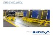 INDEVA AGV€¦ · The INDEVA® AGV shown below is complete with power driven rollers for uploading large containers from the conveyor line that carries material between the warehouse