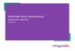 MYOB Exo Businesshelp.myob.com.au/exo/releasenotes/exo20192/MYOB EXO Business … · Contents Introduction 1 What’s New in this Release? .....1 2018.2.1 Service Pack ..... 1