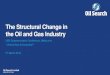 The Structural Change in the Oil and Gas Industry · Oil price outlook revised down Oil Search – Structural Change in Oil and Gas 6 Global oil market undergoing a structural change: