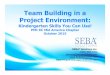 Team Building in a Project Environment...Team Building in a Project Environment: Kindergarten Skills You Can Use! PMI KC Mid America Chapter October 2015 SEBA ®Solutions Inc. (321)